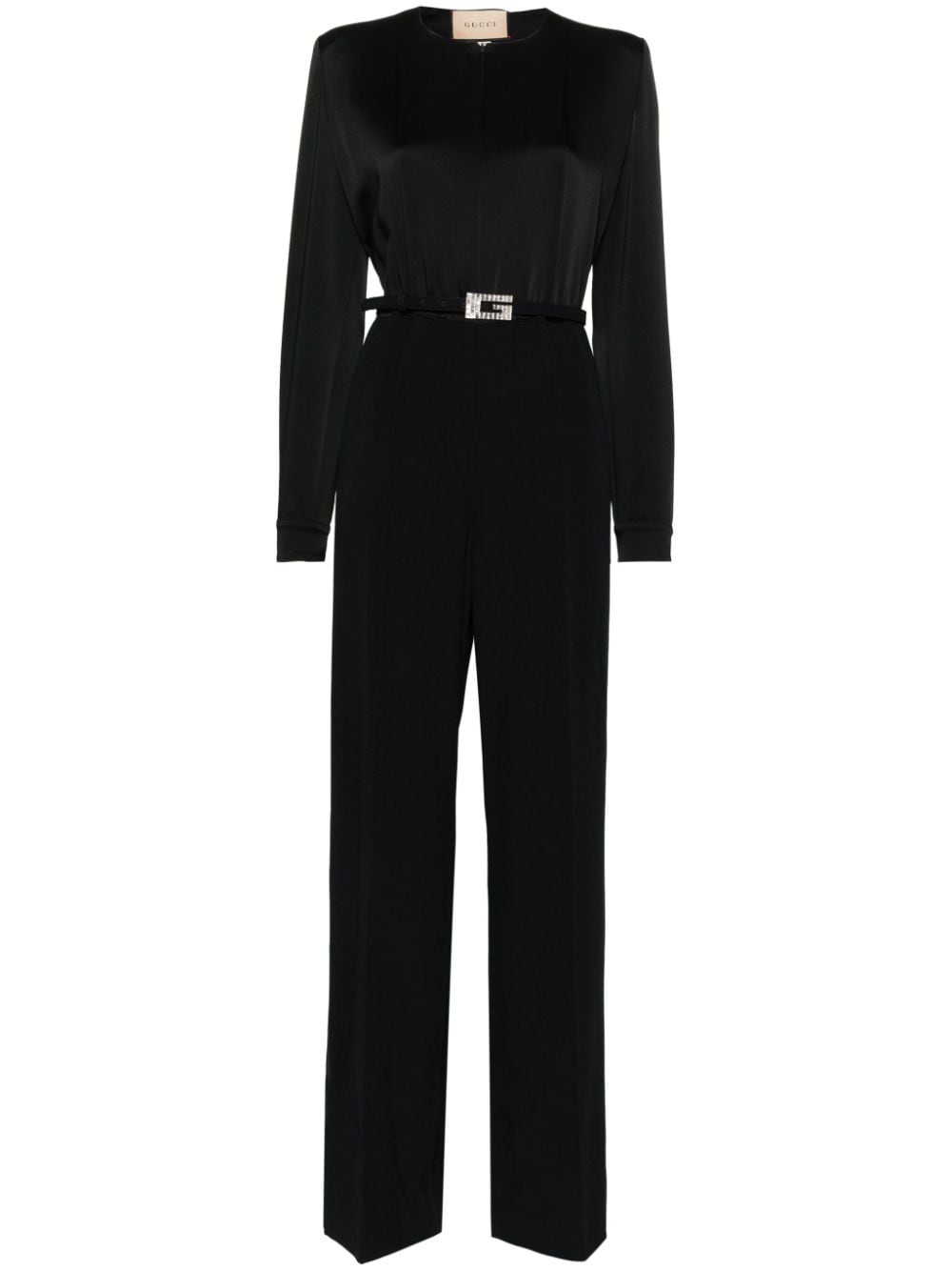 GUCCI Viscose Jumpsuit with Belt - Size 40