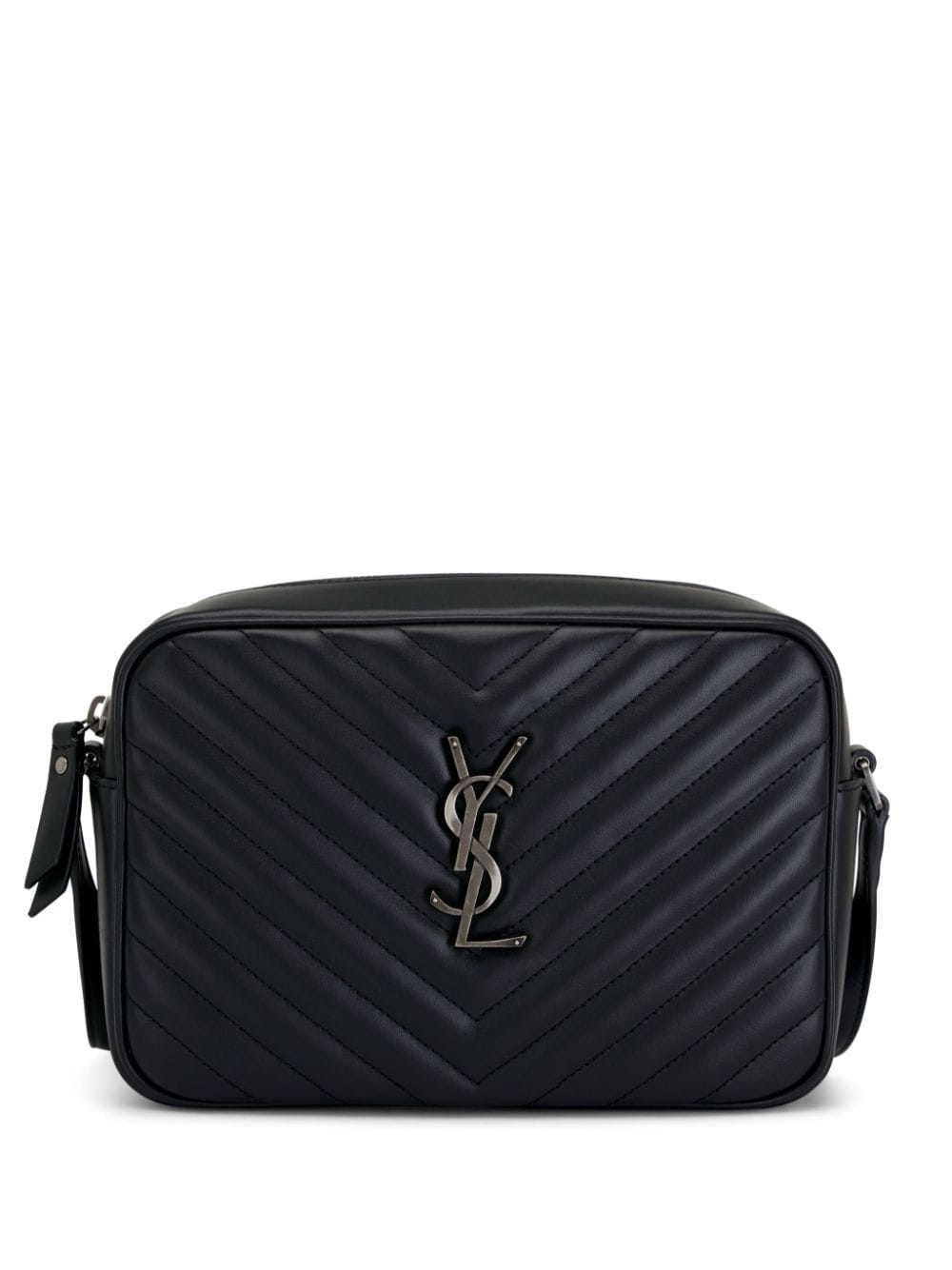 SAINT LAURENT Mini Domesticated Leather Camera Handbag