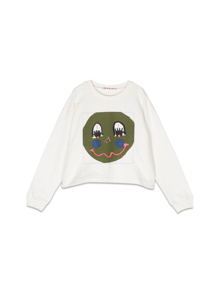 MARNI Mini Cozy Sweatshirt for Girls - SS23 Collection