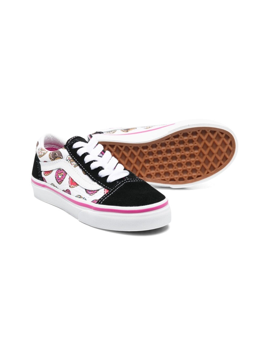 VANS Mini Retro Style Old Skool Sneakers for Girls