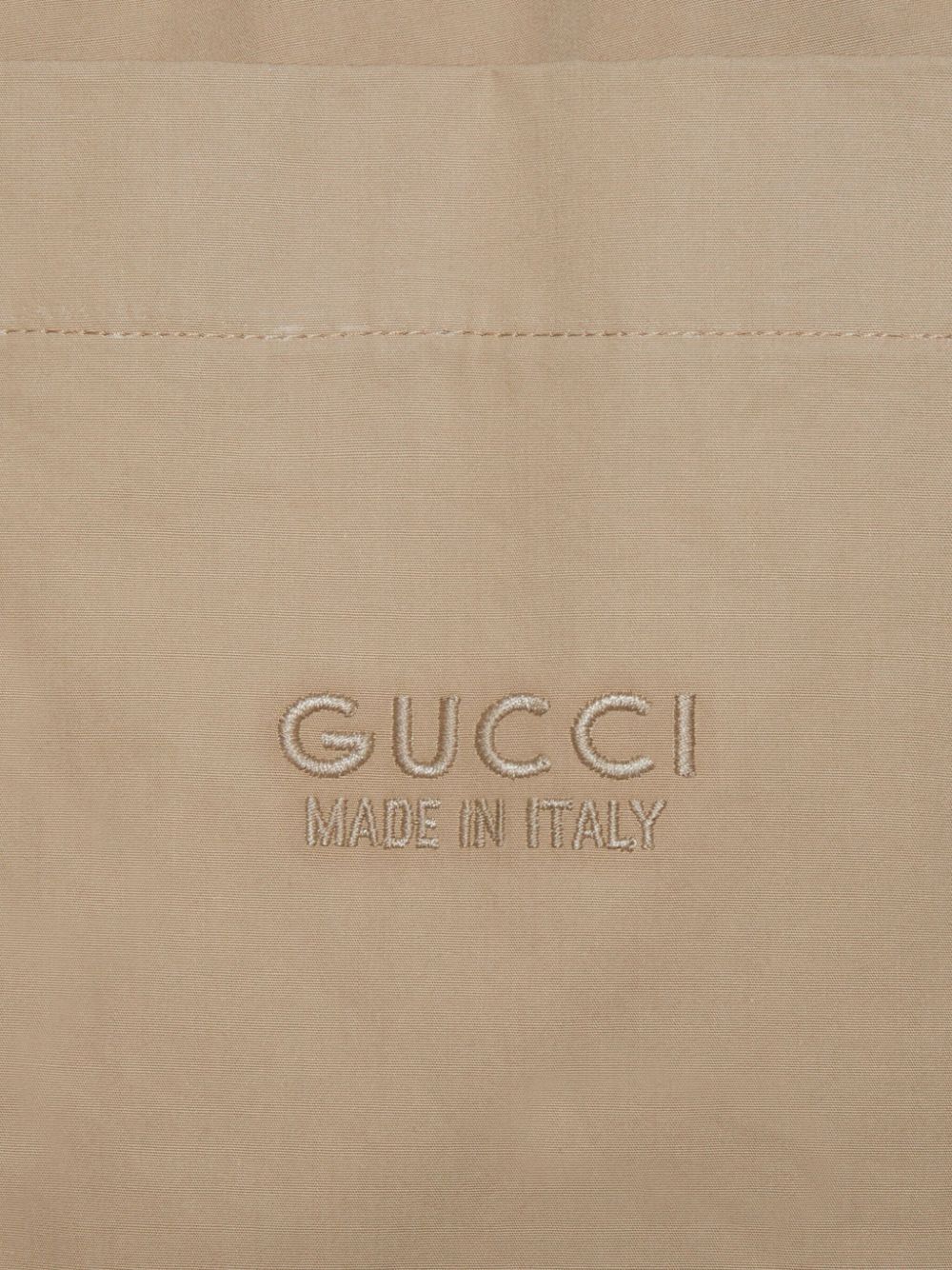 GUCCI Heavy Cotton Poplin Pants - Regular Fit, Size 50