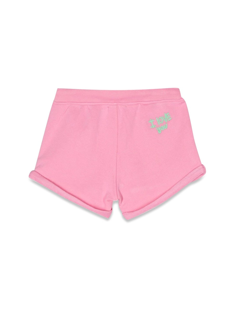 DSQUARED Mini Cotton Shorts for Girls