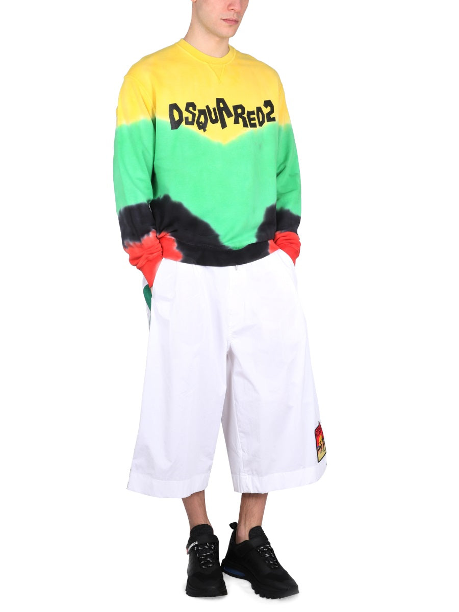 DSQUARED Regular Cool Fit Sweatshirt for Men - SS23