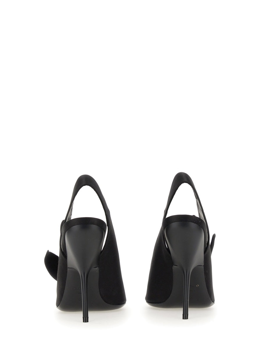 Ferragamo Asymmetrical Bow Sandal