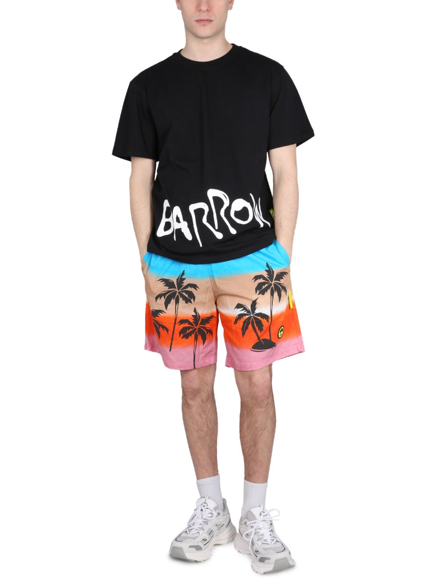 BARROW Casual Poplin Bermuda Shorts