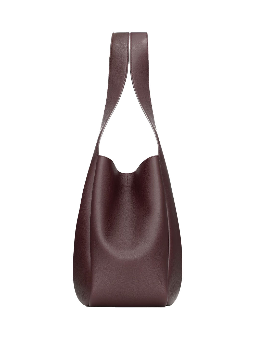 SAINT LAURENT Grained Leather Handbag