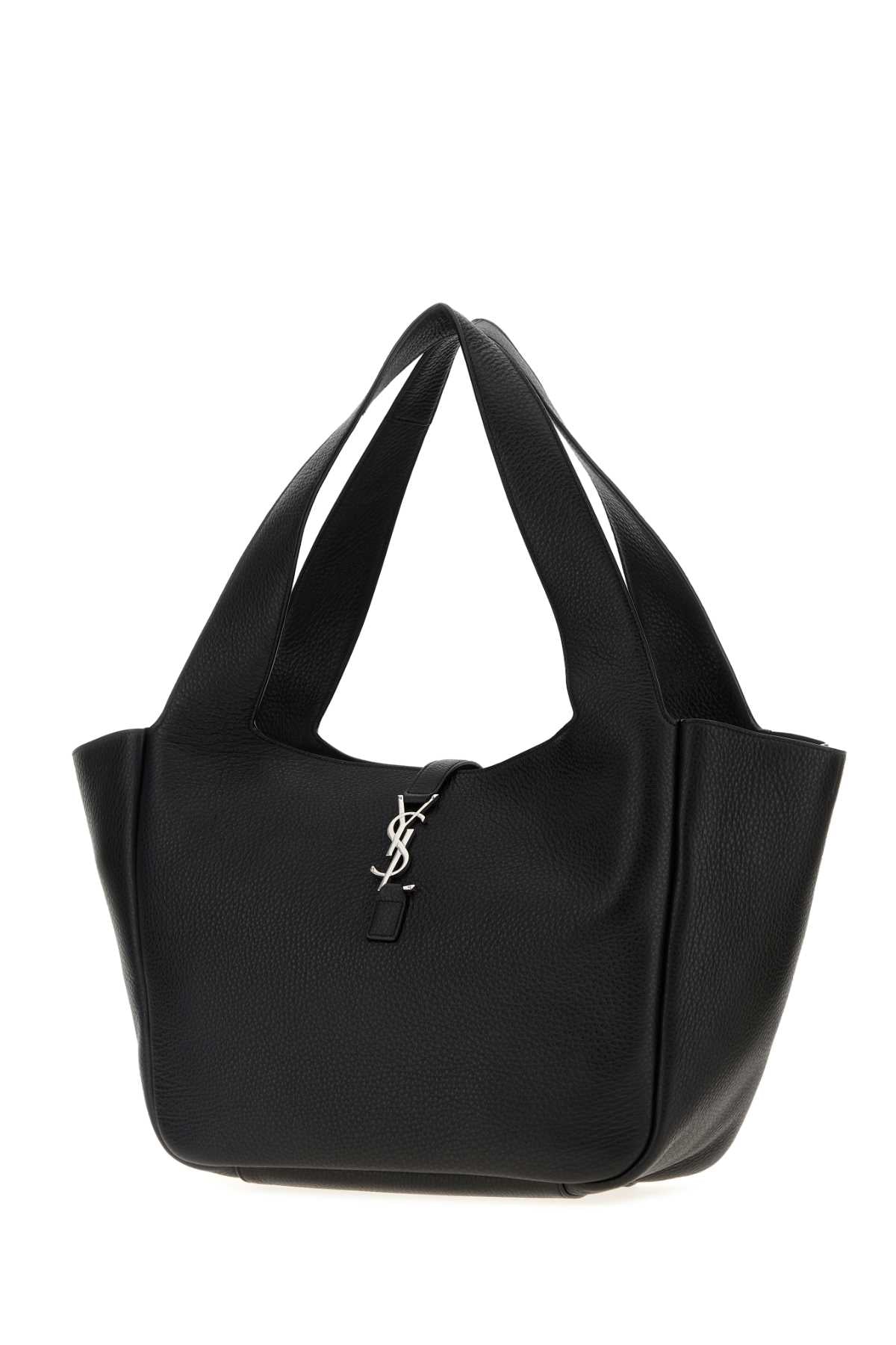 SAINT LAURENT Leather Shopping Handbag