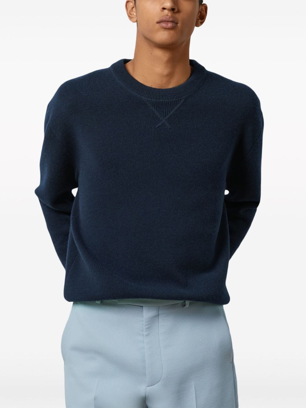 GUCCI Crew-Neck Wool Sweater for Men