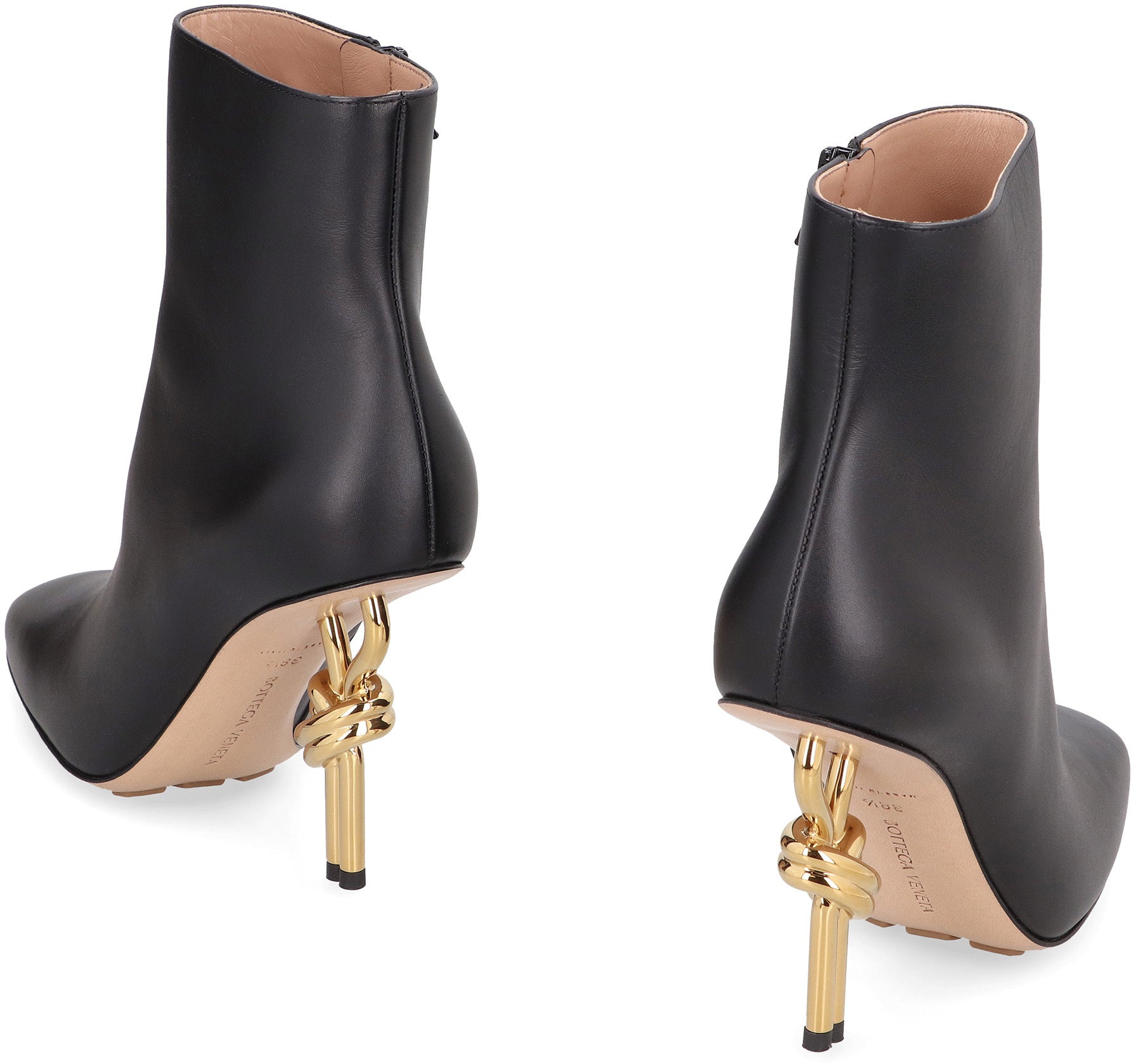 BOTTEGA VENETA Knot Ankle Boots for Women - Fall/Winter 2023