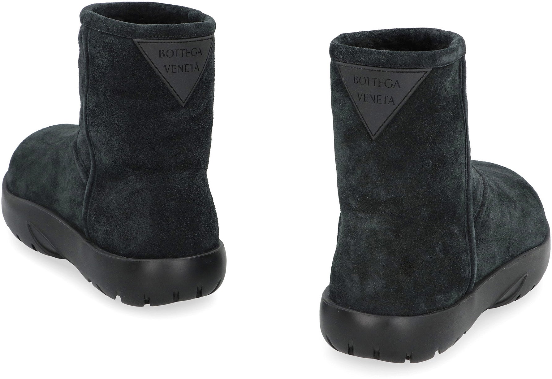 BOTTEGA VENETA Snap Suede Ankle Boots