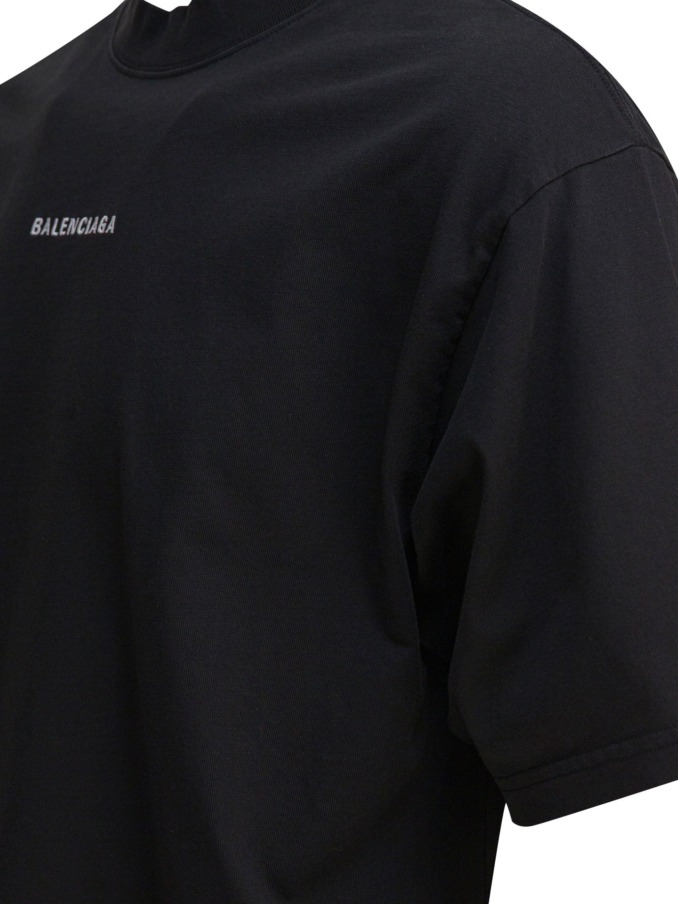 BALENCIAGA Medium Fit Cotton T-Shirt for Men