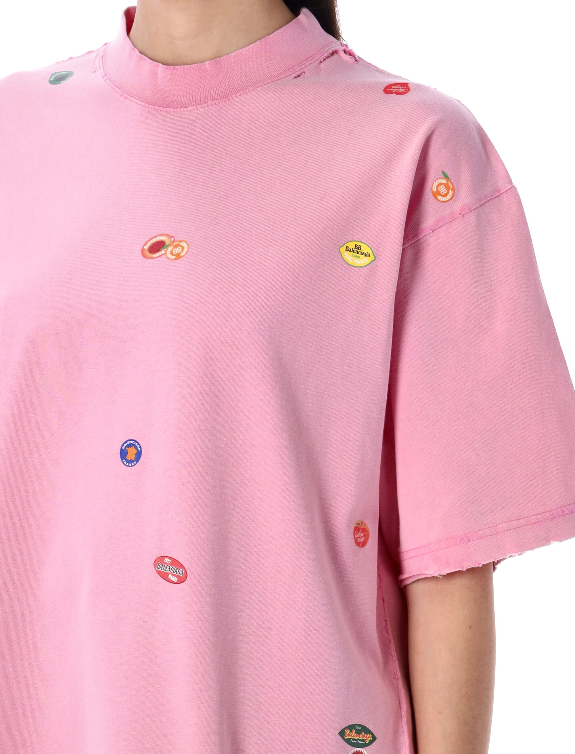 BALENCIAGA Fruity Medium Fit T-Shirt