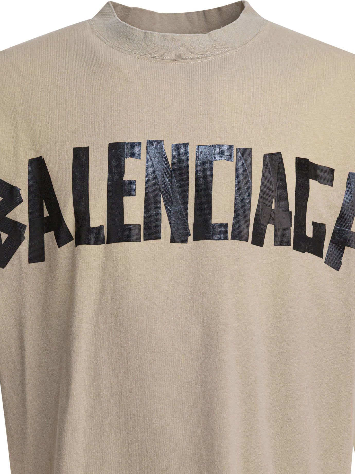 BALENCIAGA Medium Fit Cotton T-Shirt for Men