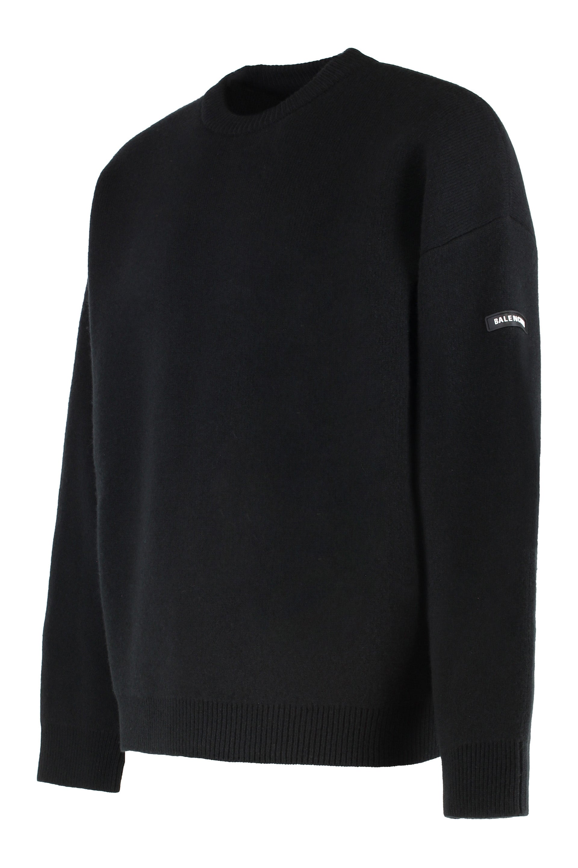 BALENCIAGA Crew-Neck Wool Sweater for Men - FW25