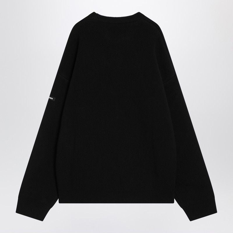 BALENCIAGA Oversized Wool Knit Sweater