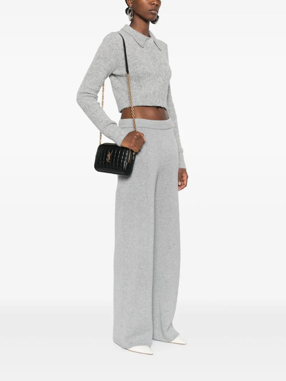 SAINT LAURENT Leather Crossbody Handbag