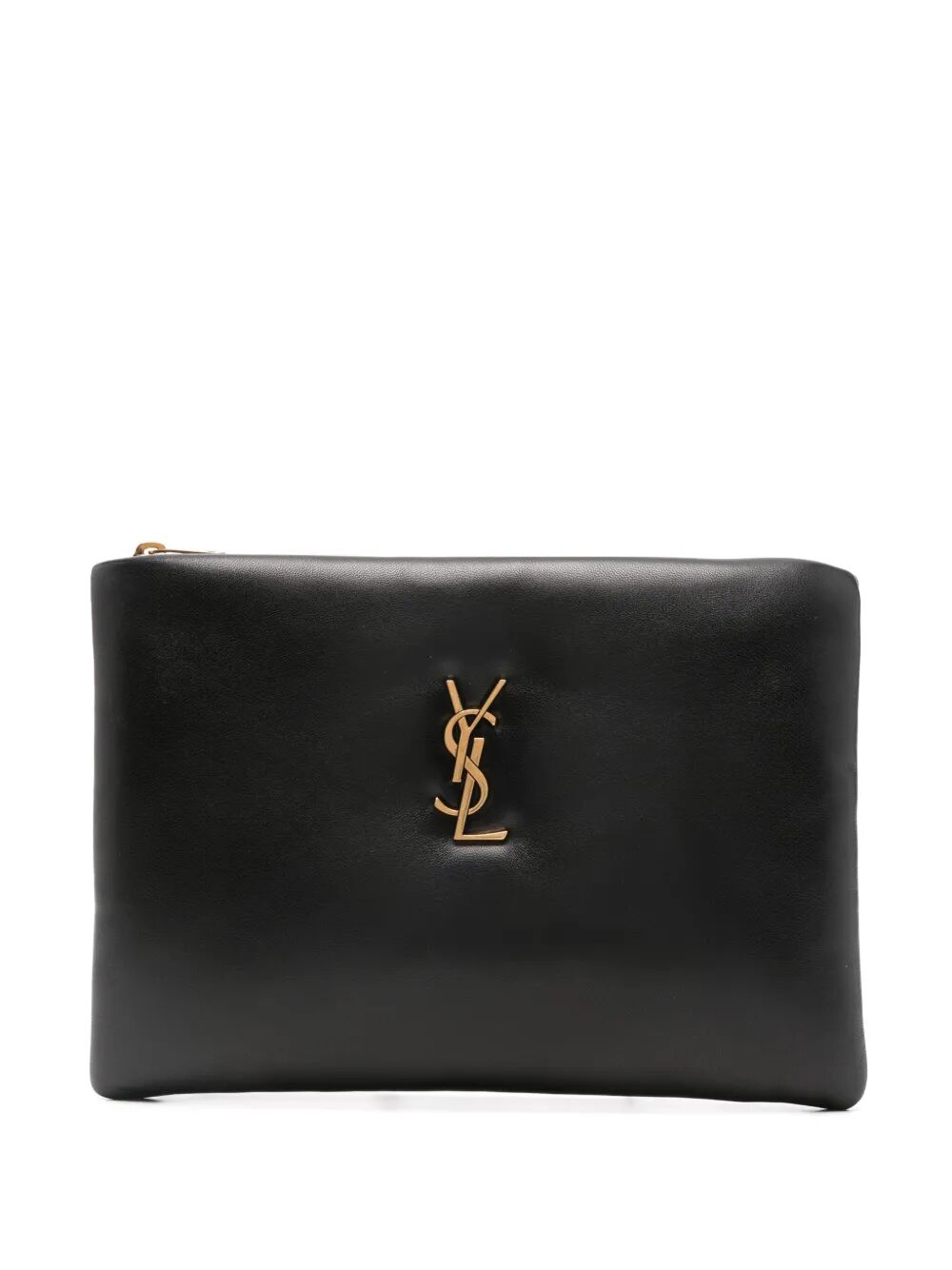 SAINT LAURENT Mini Calypso Small Pouch Handbag in Luxurious Lambskin