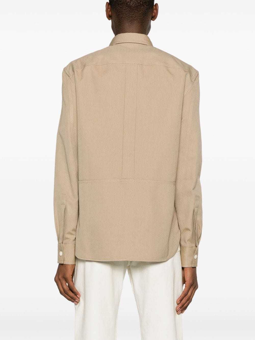 ALEXANDER MCQUEEN Utility Collared Cargo Shirt