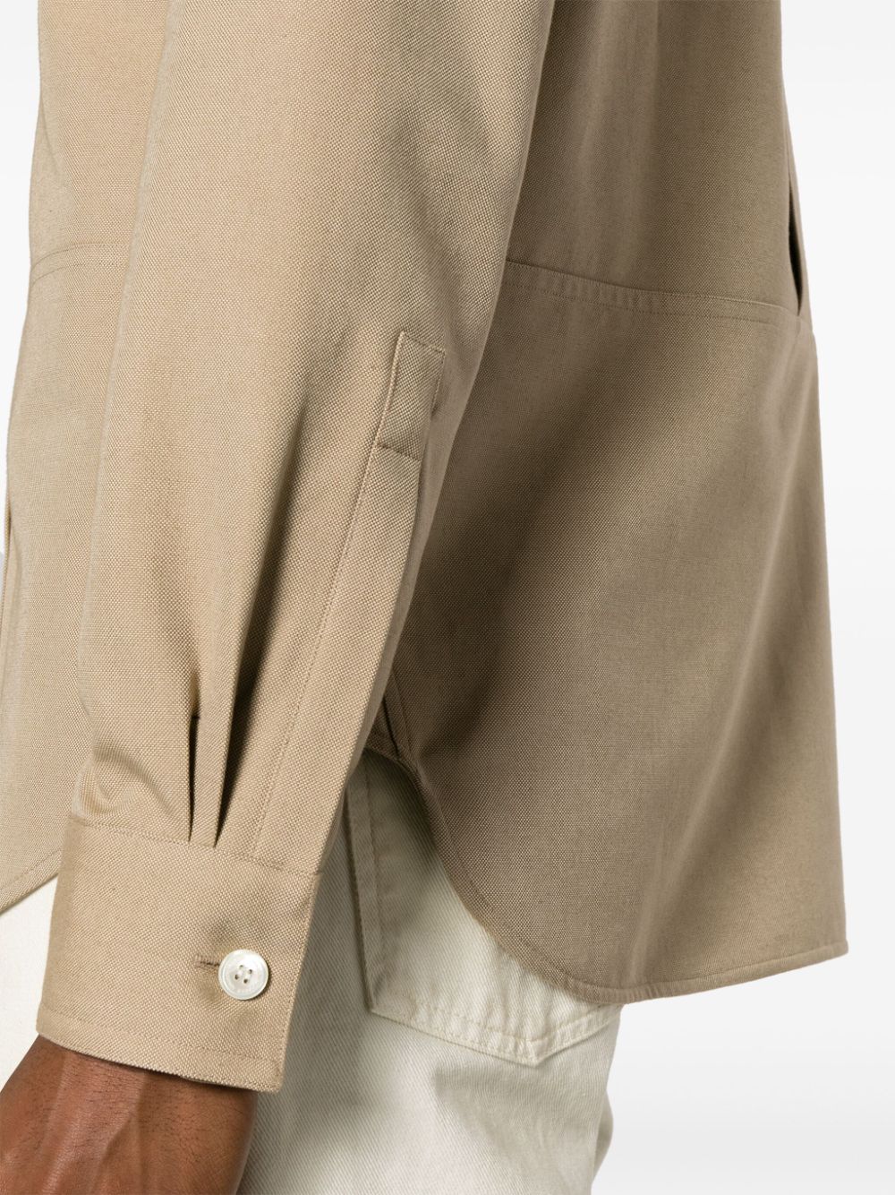 ALEXANDER MCQUEEN Utility Collared Cargo Shirt