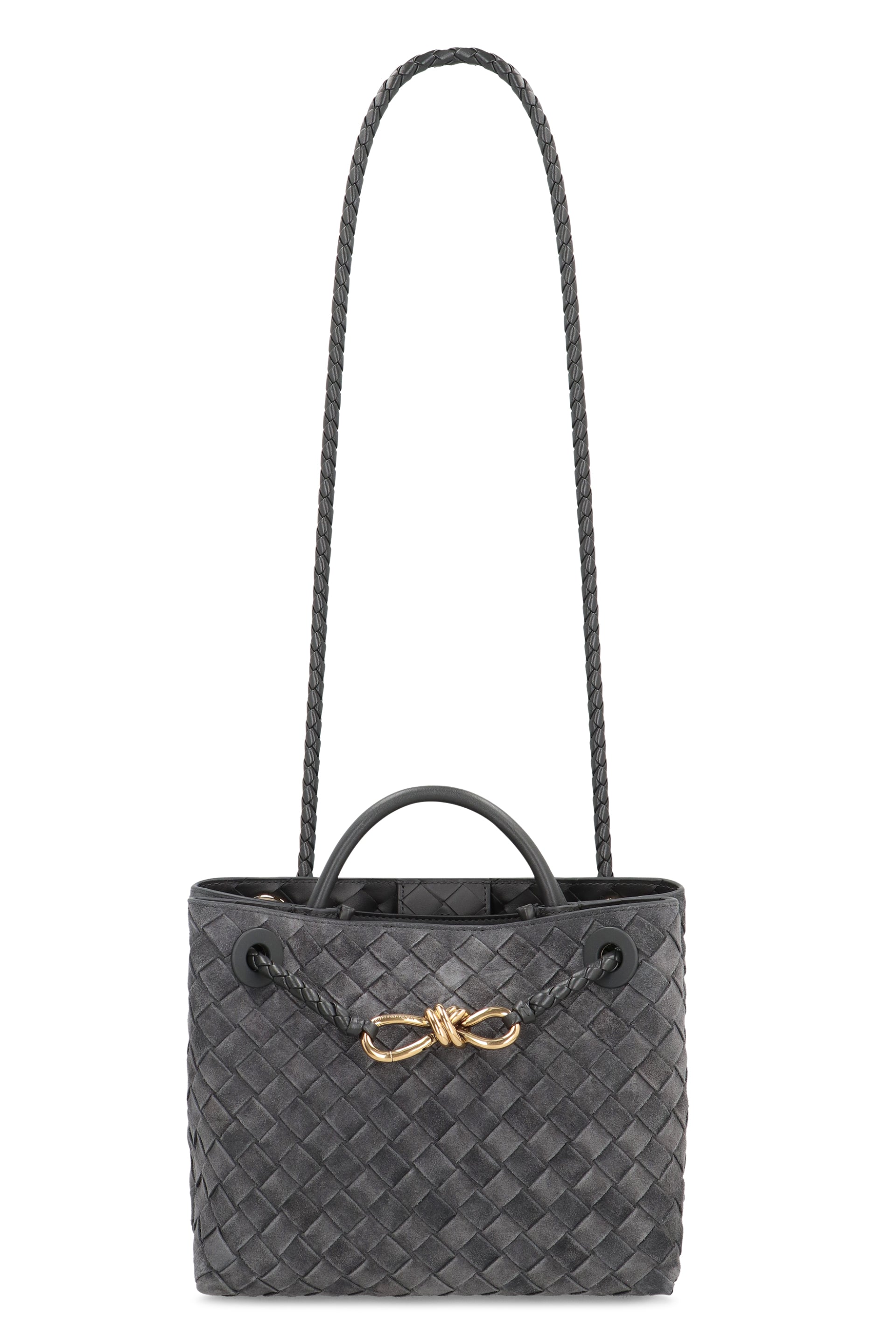 BOTTEGA VENETA Mini Suede Handbag - Elegant and Versatile Design