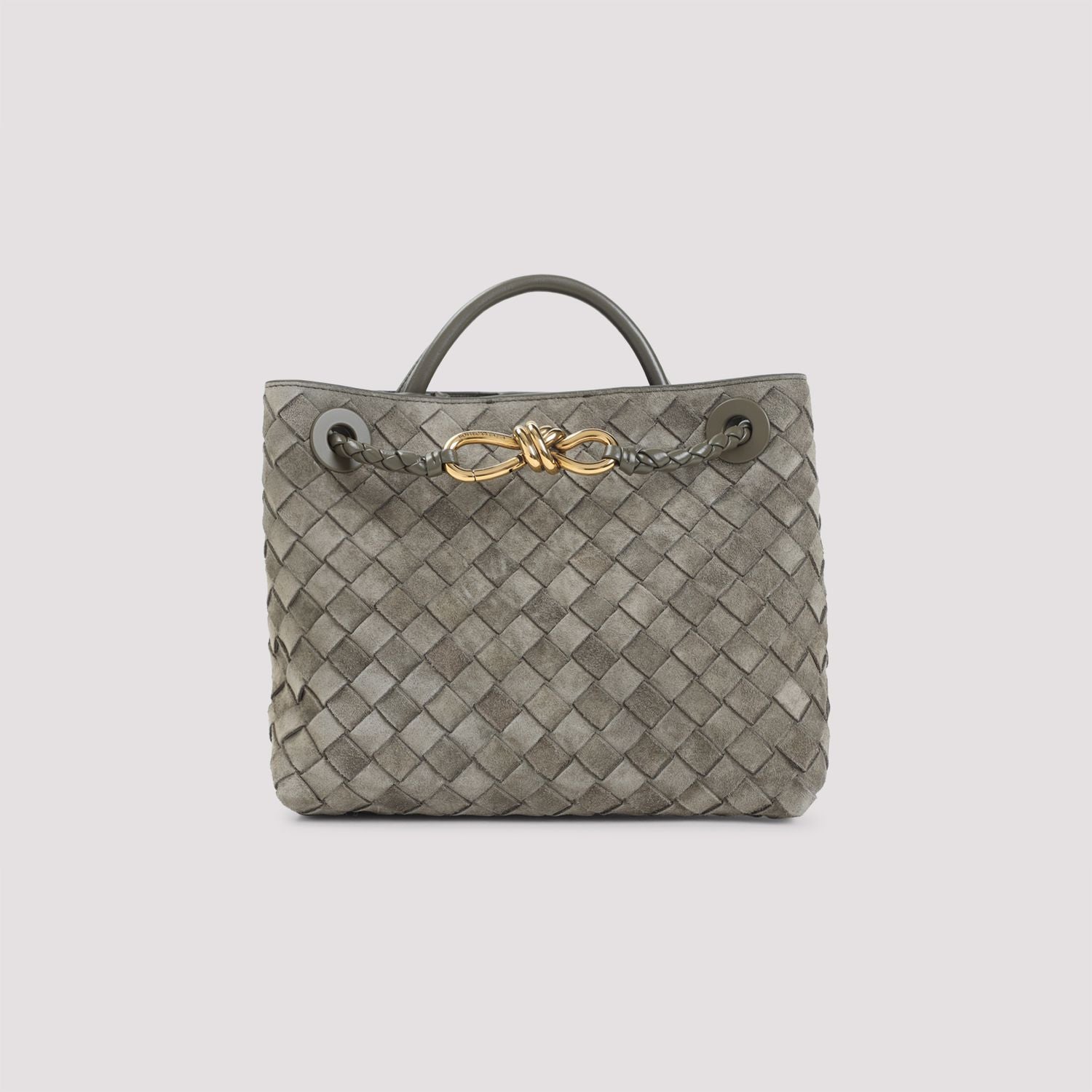 BOTTEGA VENETA Mini Andiamo Handbag with Signature Knot Detail