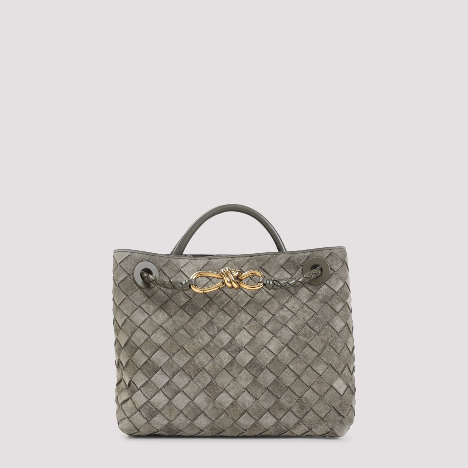 BOTTEGA VENETA Mini Andiamo Handbag with Signature Knot Detail