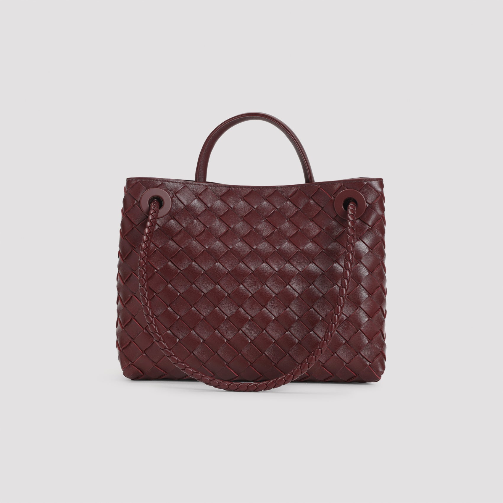BOTTEGA VENETA Mini Leather Handbag - 25CM x 20CM x 10CM