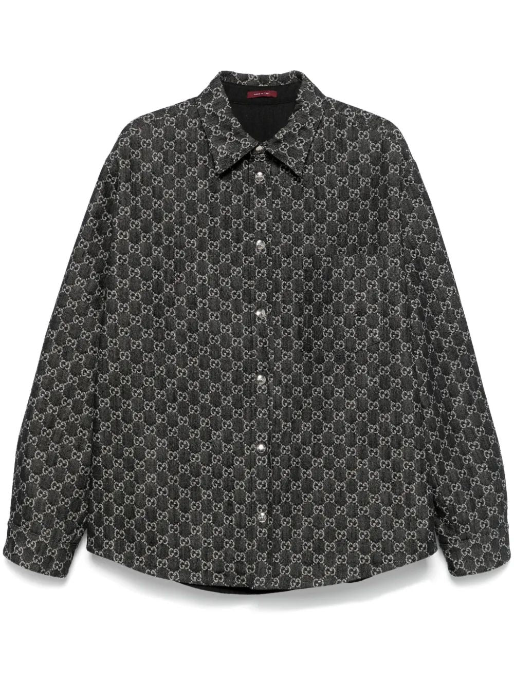 GUCCI Reversible Wool and Denim Shirt - Size IT 48