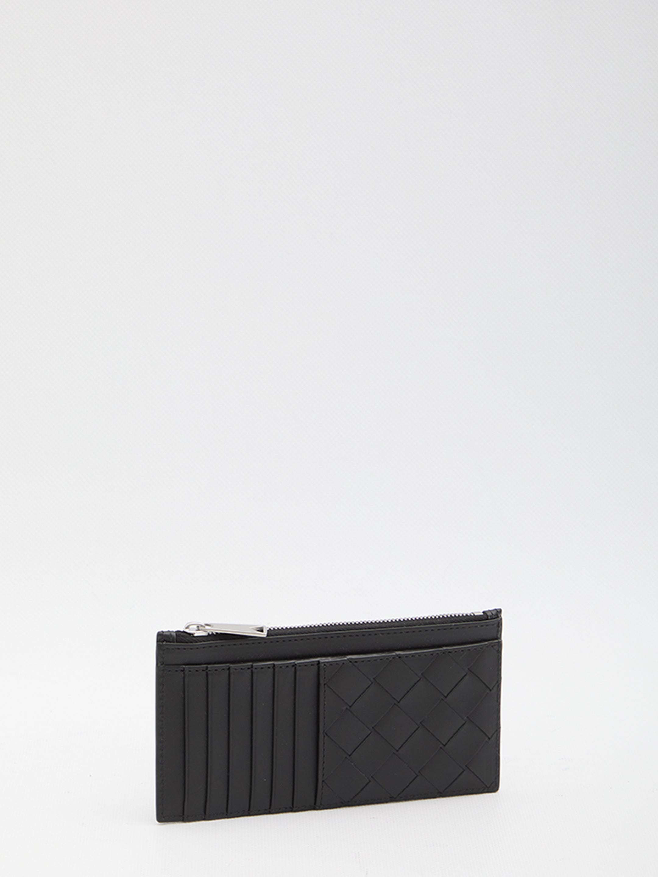 BOTTEGA VENETA Braided Mini Card Holder with Coin Purse - FW25