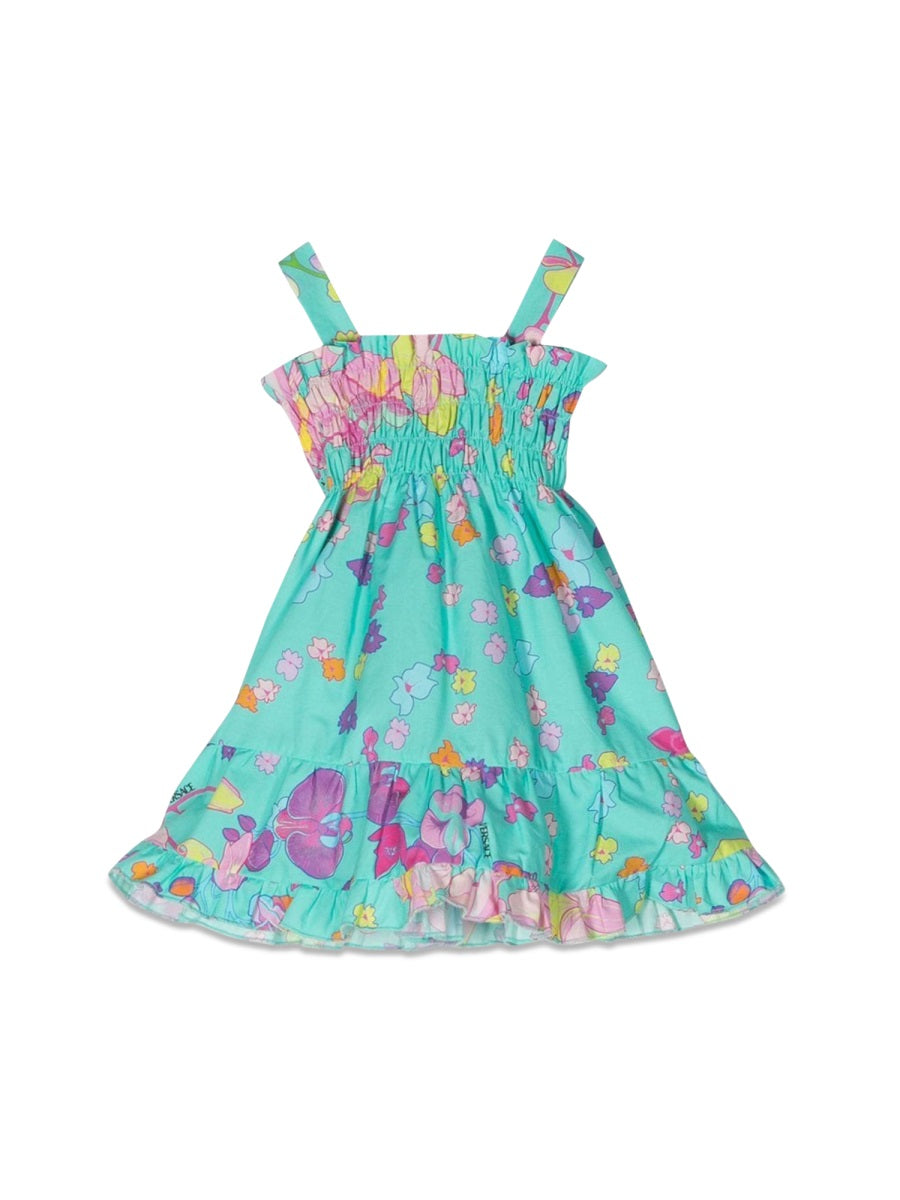 VERSACE Mini Baroque Dress for Baby Girls
