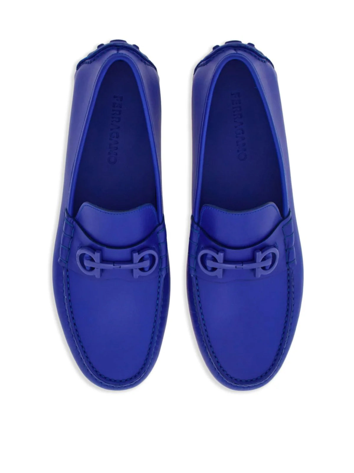 Ferragamo Grazioso Gancini Hook Logo Loafers - Men's Casual Footwear