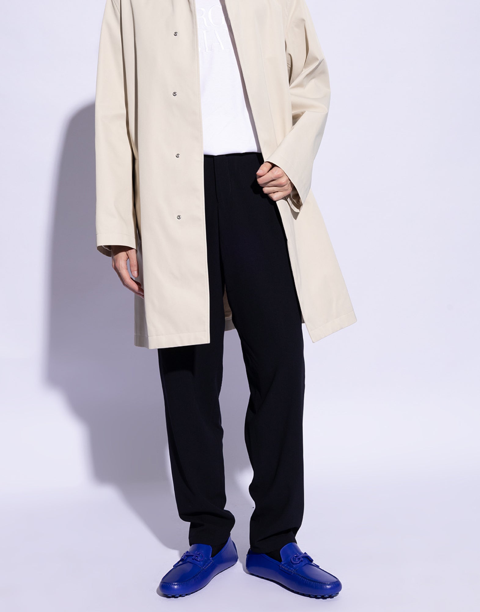 Ferragamo Grazioso Gancini Hook Logo Loafers - Men's Casual Footwear