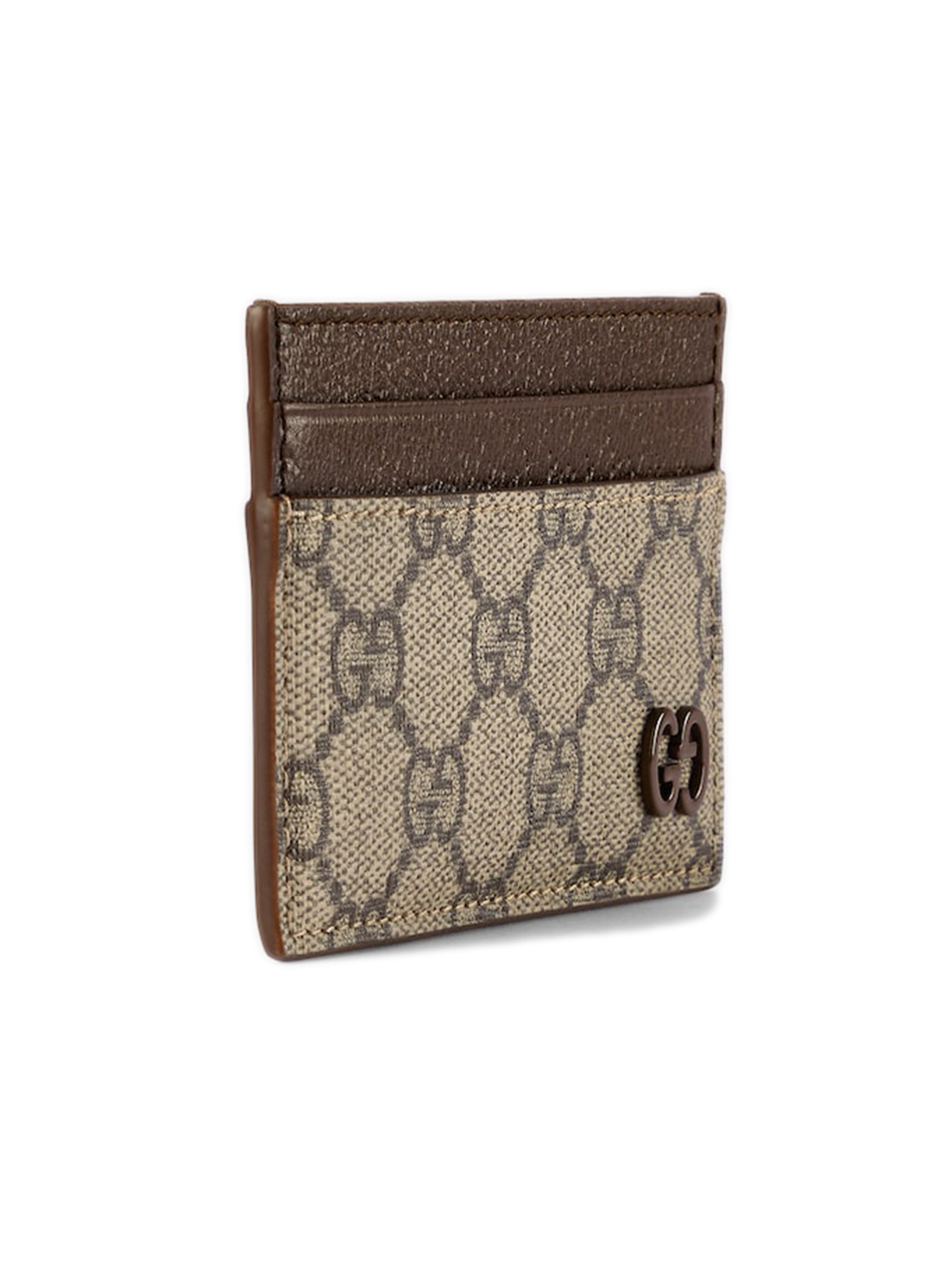 GUCCI Mini GG Bi-Color Card Case - Slim & Stylish