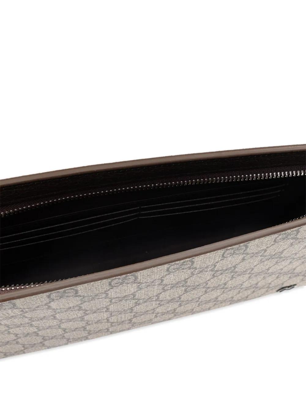 GUCCI GG Supreme Mini Clutch Handbag