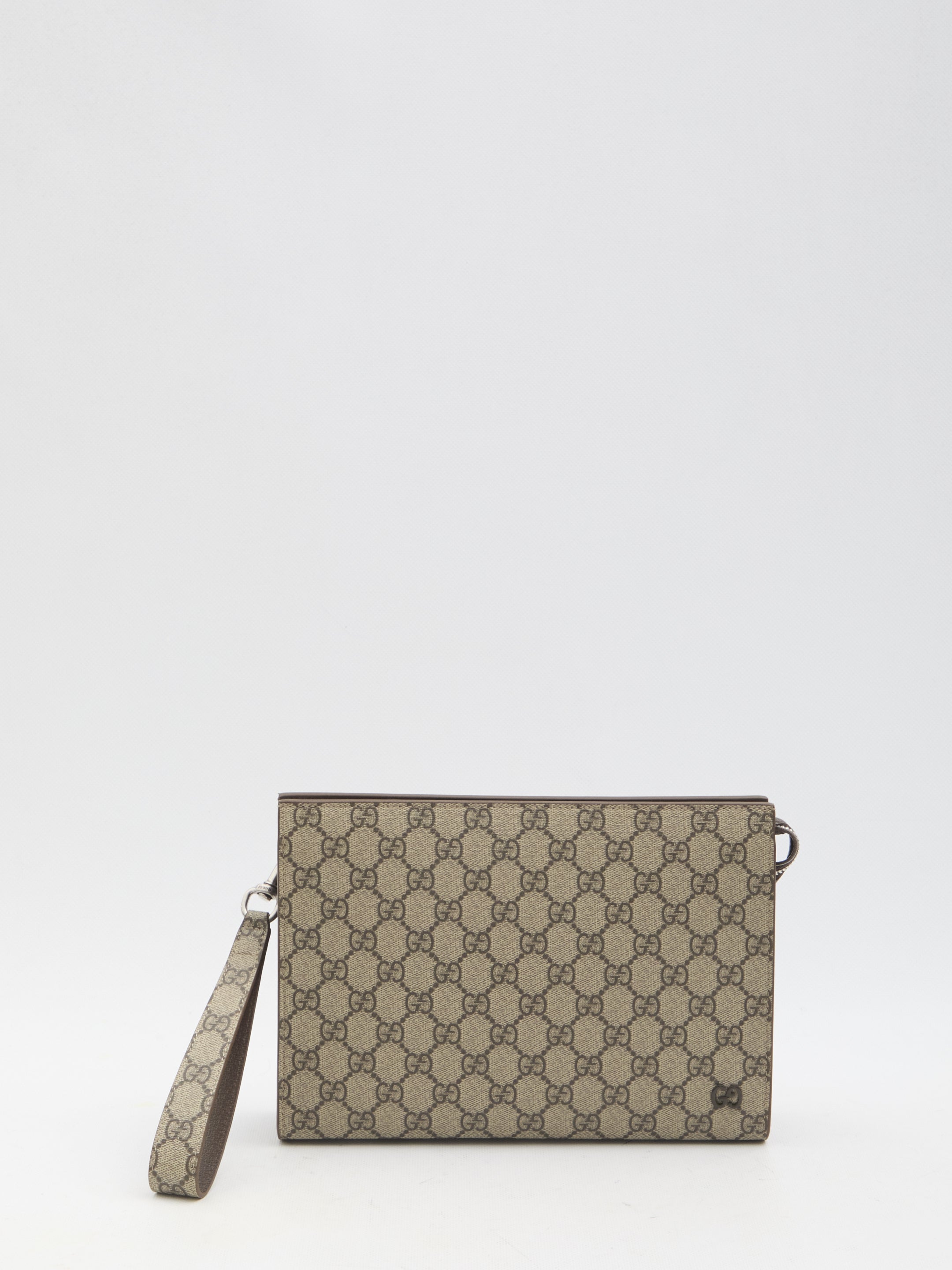 GUCCI GG Supreme Mini Clutch Handbag