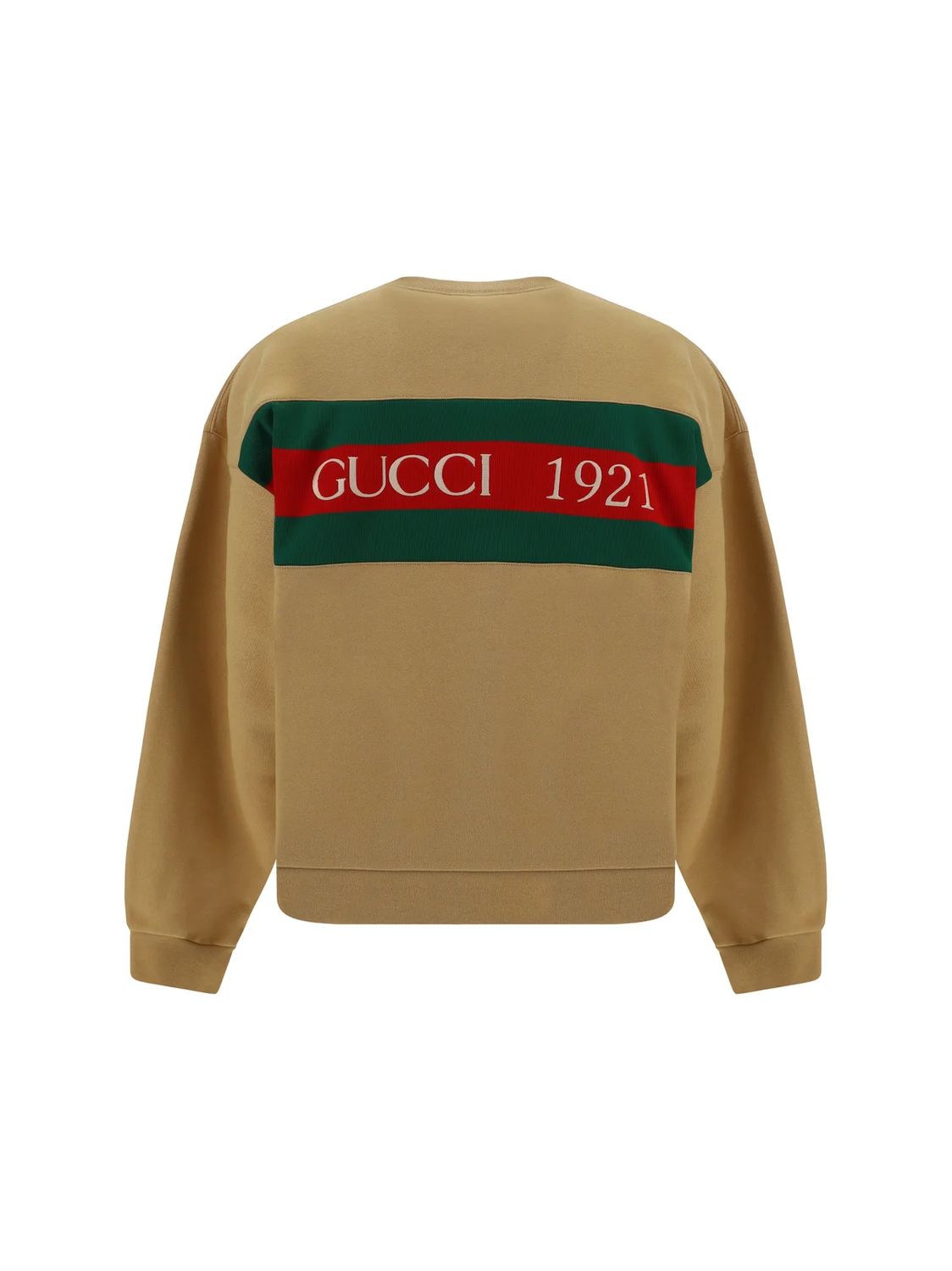 GUCCI Regular Fit Sweatshirt with Web Ribbon - Size L