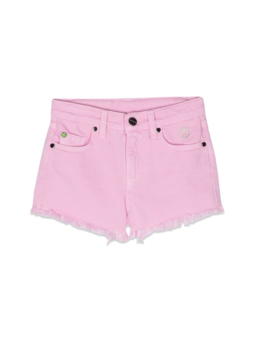 BARROW Girls' Mini Denim Shorts
