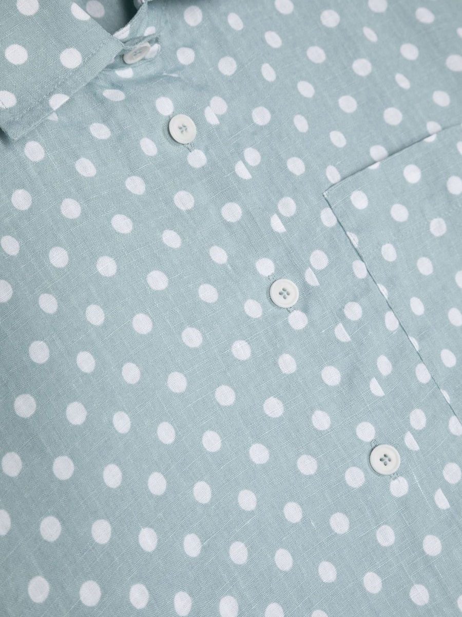 ASPESI Short Sleeve Mini Shirt for Girls