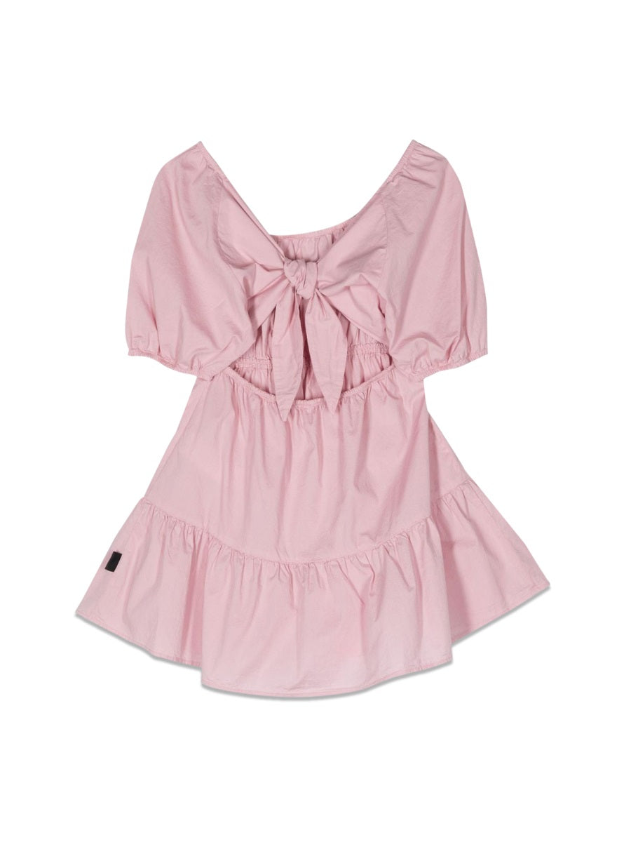 ASPESI Wide Neckline Mini Dress for Girls
