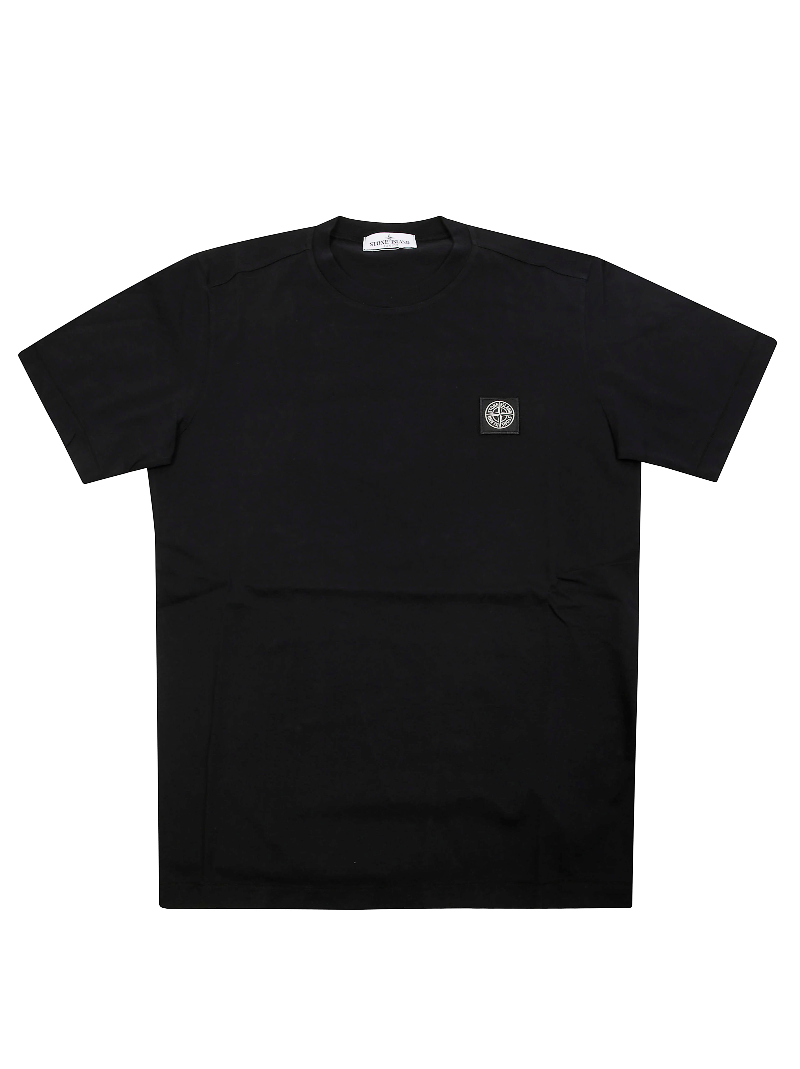 STONE ISLAND Base Badge Short Sleeve T-Shirt for Kids