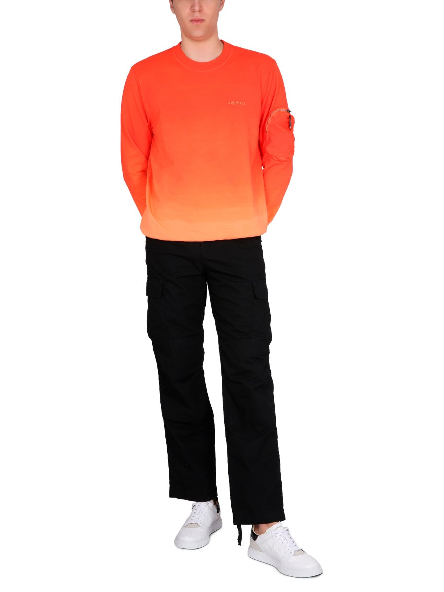 PREMIATA Stylish Cross-Neck Sweatshirt for Men