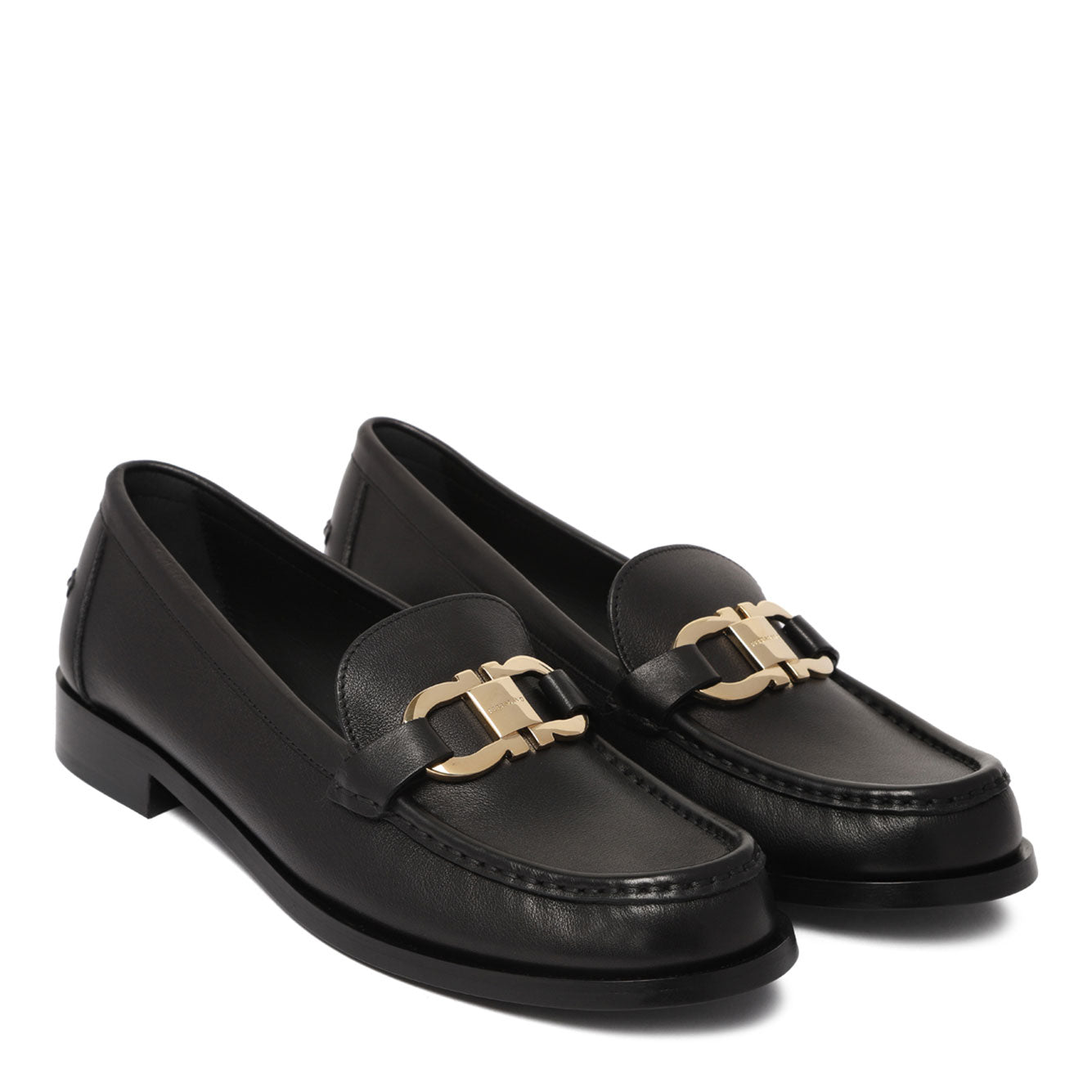 Ferragamo Leather Flat Shoes for Women