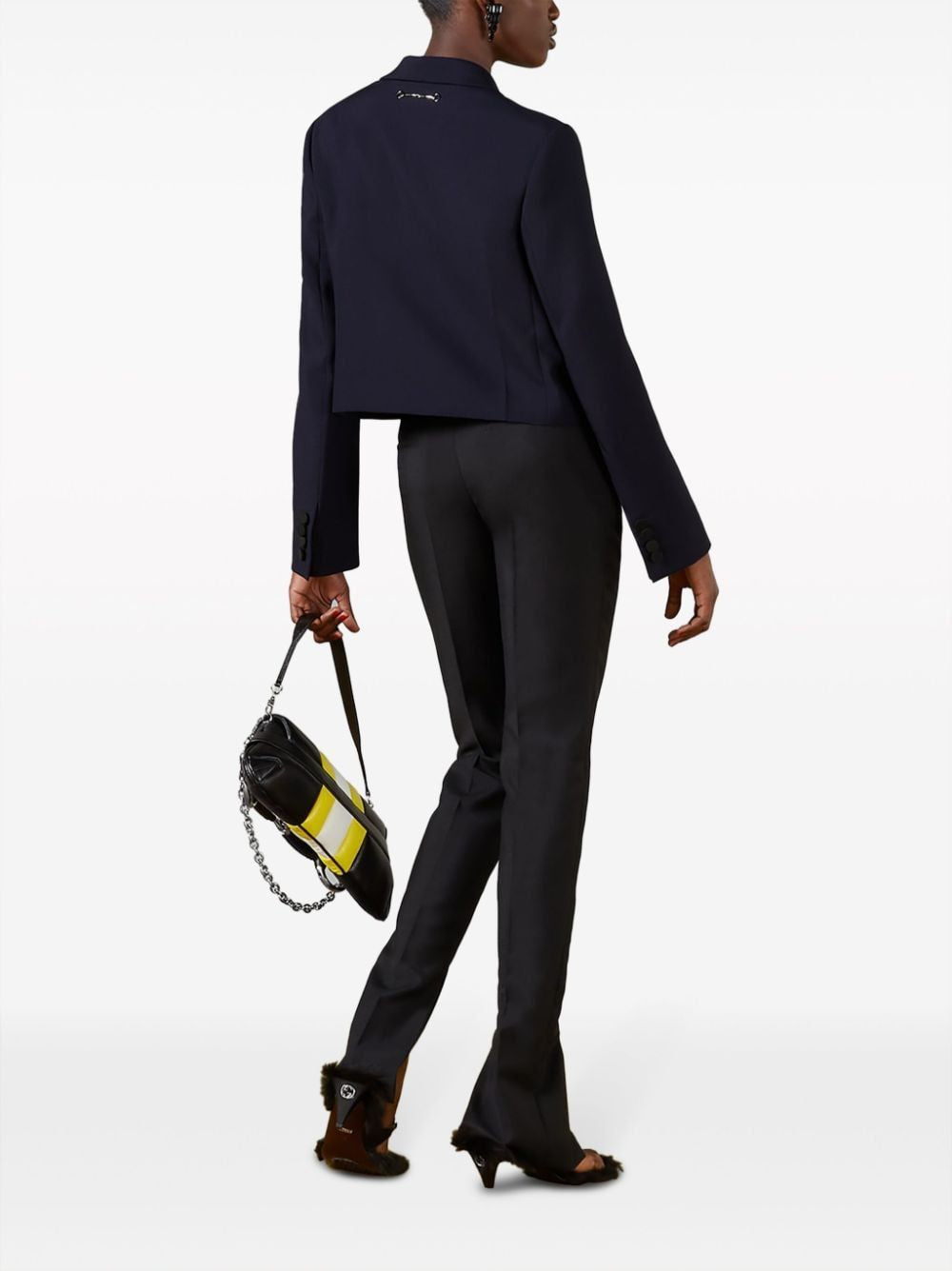 GUCCI Chic Women's Mohair Blend Pants