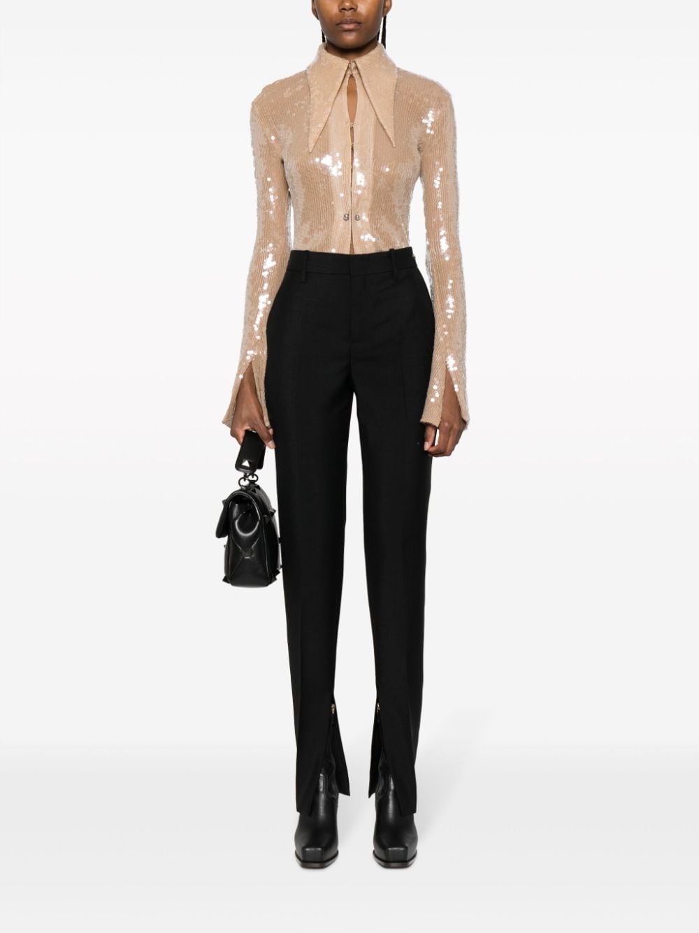 GUCCI Slim Fit Clamp Pants - Size 40