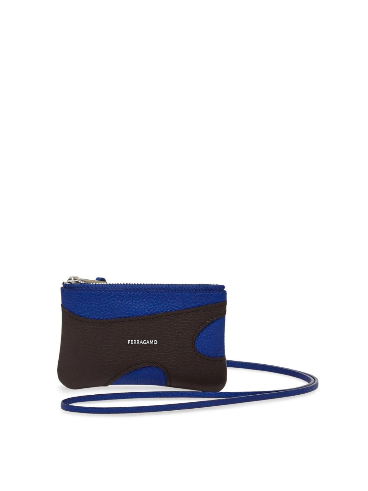 Ferragamo Mini Cut-Out Credit Card Holder - 12x7 cm