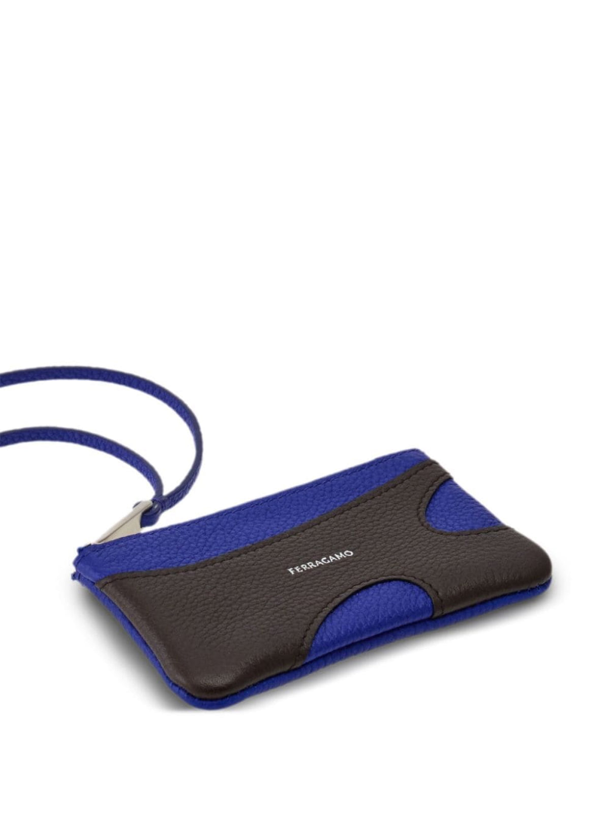 Ferragamo Mini Cut-Out Credit Card Holder - 12x7 cm