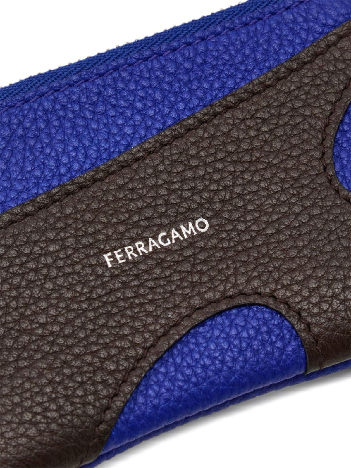 Ferragamo Mini Cut-Out Credit Card Holder - 12x7 cm