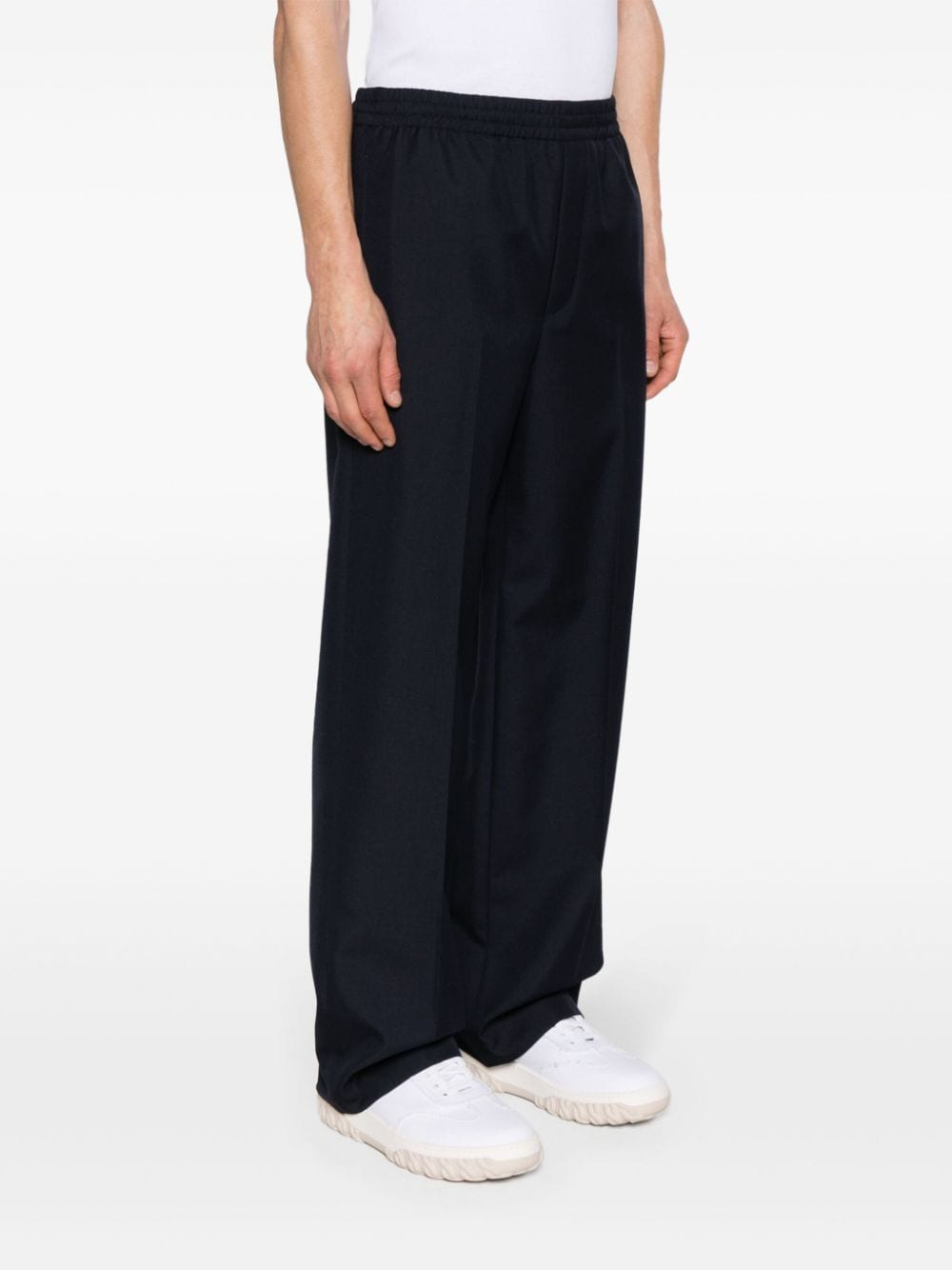 GUCCI Regular Fit Wool Twill Jogging Pants Size 50 IT