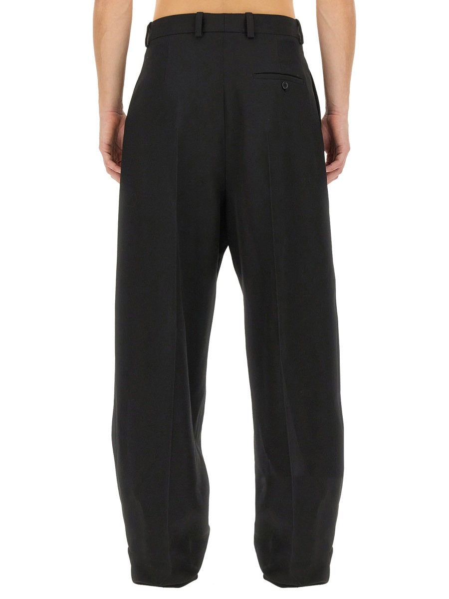 BALENCIAGA Oversized Wool Pants - Size S