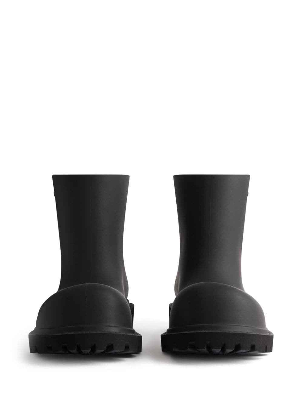 BALENCIAGA Men's Steroid Logo-Embossed Ankle Boots